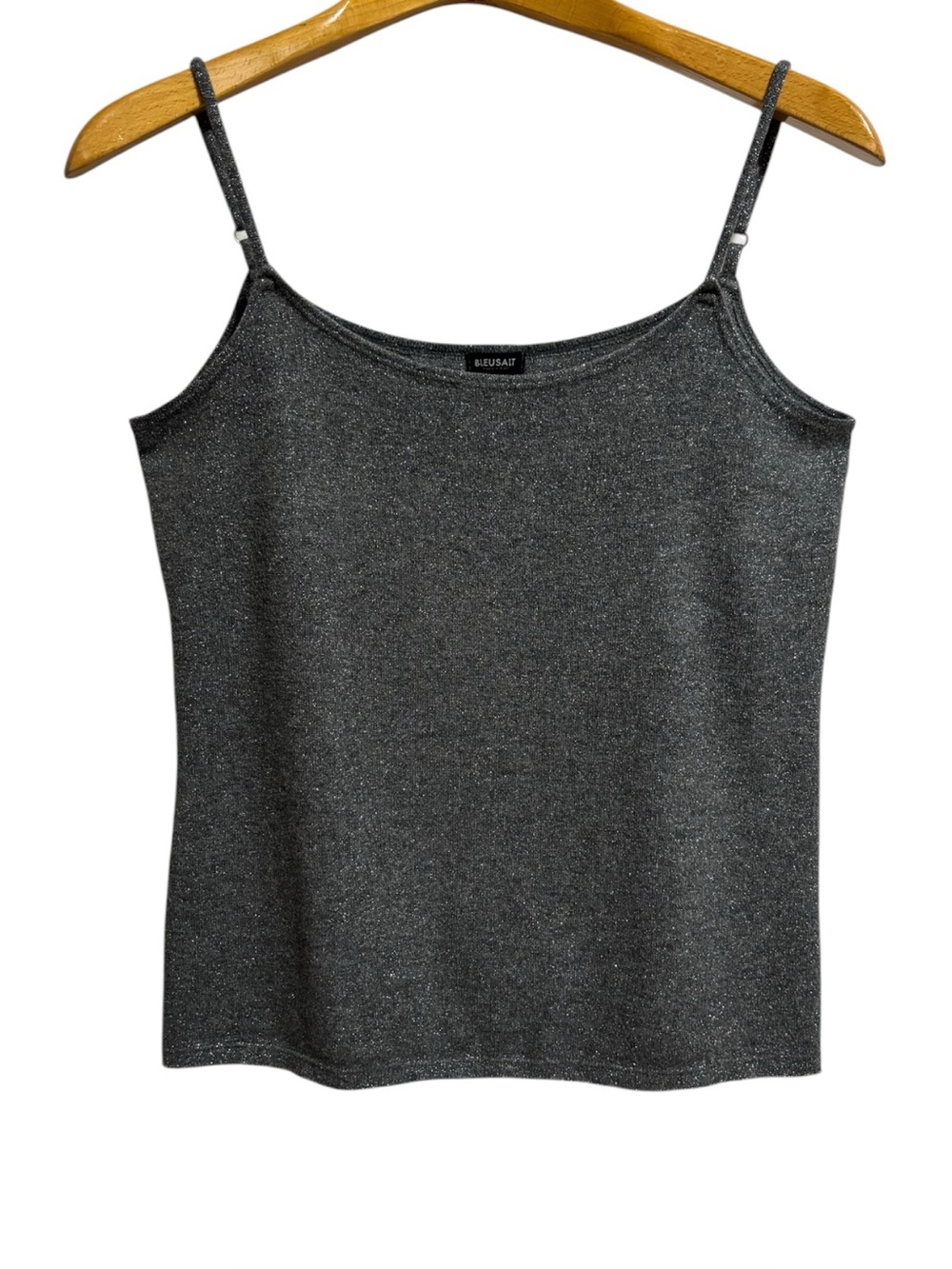 Bleusalt Gray Sparkle Camisole Size 2 (M/6-8)
